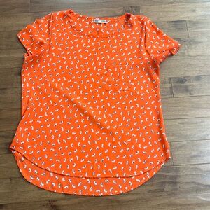 Orange women’s shirt